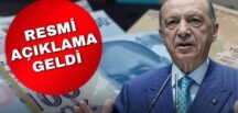 E’mekliler için resmi açıklama geldi..