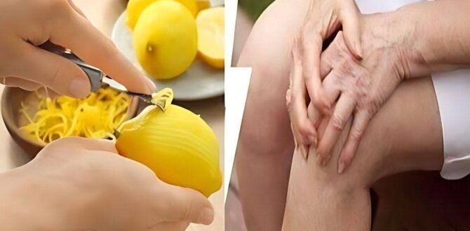 Dinmeyen Eklem A’ğrılarını Limon Kabuğuyla T’edavi Edin Ba’kın Nasıl mı?