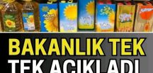 Yağ Markaları Listesi Açıklandı..