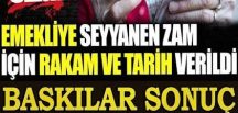 Memur ve emeklinin zam oranı
