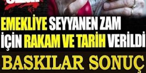 Memur ve emeklinin zam oranı