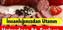 Vatandaşa At, Eşek ve D’omuz Eti Yedirmişler.. İş’te o liste..
